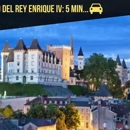 Hébergement de vacances Escapade Du Roi Henri Iv A Entierement Privee 6 Personnes & Bebe Avec Spa, Brasero & Piscine Ideale Vacances, Week-end, Repos Ou Teletravail Pau