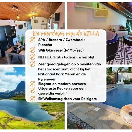 Escapade Du Roi Henri Iv A Entierement Privee 6 Personnes & Bebe Avec Spa, Brasero & Piscine Ideale Vacances, Week-end, Repos Ou Teletravail * Pau