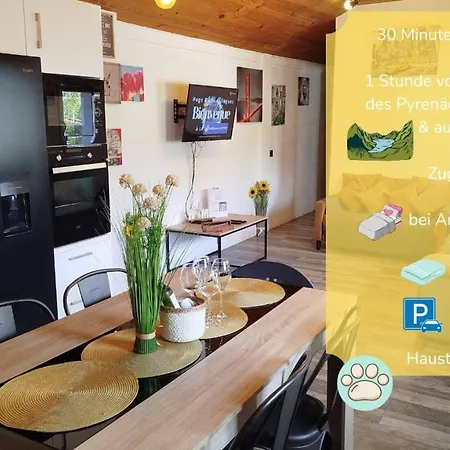 Escapade Du Roi Henri Iv A Maison Entierement Privee 6 Personnes & Bebe Avec Piscine, Spa, Brasero & Plancha Ideal Vacances, Week-end, Repos Ou Teletravail * Pau