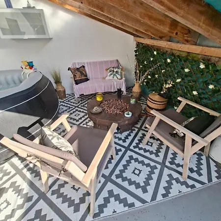 Σπίτι διακοπών Escapade Du Roi Henri Iv A Maison Entierement Privee 6 Personnes & Bebe Avec Piscine, Spa, Brasero & Plancha Ideal Vacances, Week-end, Repos Ou Teletravail *