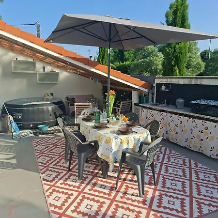 Σπίτι διακοπών Escapade Du Roi Henri Iv A Maison Entierement Privee 6 Personnes & Bebe Avec Piscine, Spa, Brasero & Plancha Ideal Vacances, Week-end, Repos Ou Teletravail *