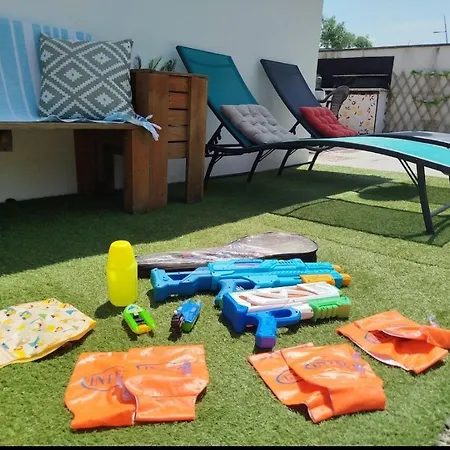 Σπίτι διακοπών Escapade Du Roi Henri Iv A Maison Entierement Privee 6 Personnes & Bebe Avec Piscine, Spa, Brasero & Plancha Ideal Vacances, Week-end, Repos Ou Teletravail Pau