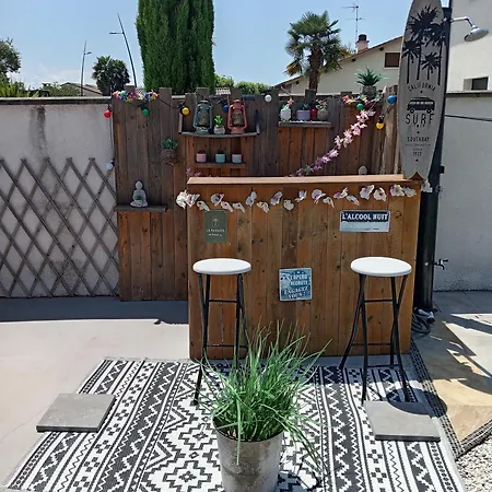 Ferienhaus L'oasis - Maison Avec Spa, Brasero & Plancha *