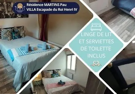L'oasis - Maison Avec Spa, Braséro&plancha Pau