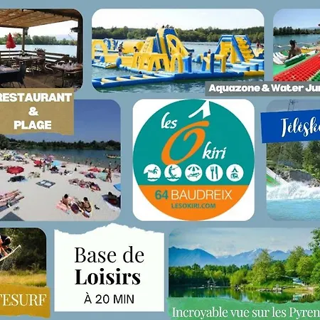 펜션 L'oasis - Maison Avec Piscine, Spa, Brasero & Plancha