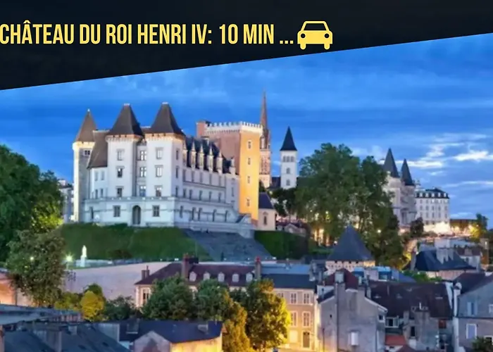 L'oasis - Maison Avec Spa, Braséro&plancha Pau