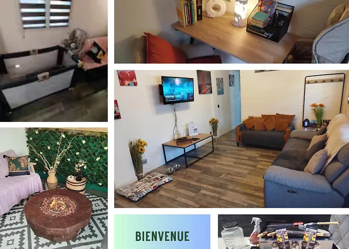 Сasa de vacaciones L'oasis - Maison Avec Spa, Braséro&plancha *